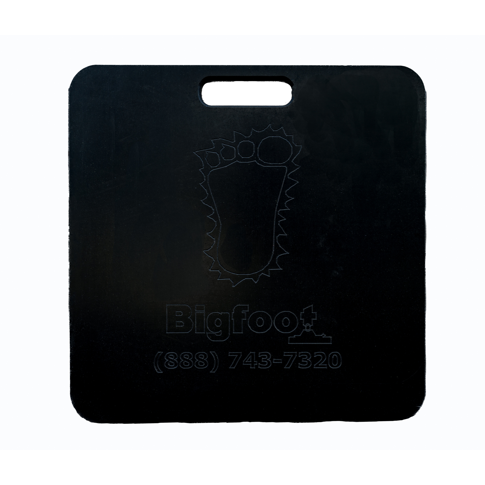 Bigfoot Construction Equip, Outrigger Pad with Internal Handle, 24in.X24in.X1in., Model# P242410IH